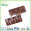 Non-stick Silicone Set of 6 Heart Chocolate Lolly Moulds