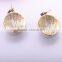 Vintage Elegant Gold Plated Simple Earring Beautiful Pattern Antique Women Bohemia Pendant Earring