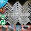 On Sale Price per kg mild iron steel angle bar with standard length Q235B