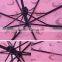 Popular Sakura Momoko Cartoon 3-fold paper printing OEM umbrella