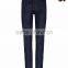 middle rise dark blue denim pants JX005
