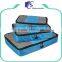 Zippered 3 pieces polyester packing cubes travel organizer