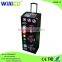 Professional design active portable bluetooth amplifier wooden speaker with traffic light