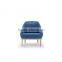 Antique style wooden leather armchair YB70176