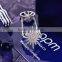 925 silver star shape jewelry double two finger band rings for women