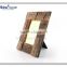 decorative frame handmade wood finish picture photo frame cheap desktop decor