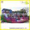2016 hot kids commercial inflatable Game giant inflatable house with water slide for sale