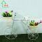 Tricycle With Patio Backyard Outdoor Metal Decor Plant Pots Wholesale