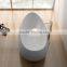 Portable Freestanding Solid Surface Bathtub,Italia classic design resin stone round bathtub for bathroom furniture