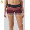 Fashion women yoga wear sports shorts custom running shorts