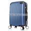 Big double wheels zipper eminent travel trolley pink smart suitcase