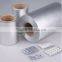 Aluminium foil coated with pvc/pvdc
