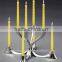 25inch 5 light gold candelabra, silver candelabra centerpieces wedding