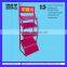 hot sale wall mount carpet floor metal display stand HSX-S903