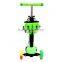 Wholesale cheap price plastic child scooter,3 in 1 baby scooter with seat,kids ride on toy 3 wheels foot scooter