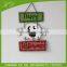 Wooden halloween pumpkin hanging decoration