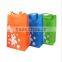 Wholesale print colourful custom recycled reusable pp nonwoven shopping bag