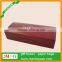 Oak Wood Single Pen & Case Storage Box Calligraphy Wooden Stash Box