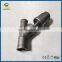 Two Way Metal Head Clamp Pneumatic Control Angle Seat Valve