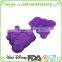 Non-stick funny bear shaped silicone cake mould
