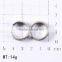 Wholesale 316L stainless steel micr-setting diamonds fancy engagement stud earrings