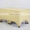 Modern Home Furniture Wood Legs Leather Foot Stool / Storage Ottoman