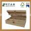 Environment protection customized fashional style wooden tea storage box