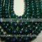 Emerald beads plain
