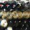 Wholesale price raccoon fur monster keychain