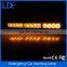 DC 12V LED Car motorcycle flash light Flashing Firemen Lights Strobe Flash Warning Police Truck Light