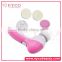 5 in1Electric Wash Face Machine Pro Face Massager Facial Pore Cleaner Body Cleaning Massage Mini Skin Beauty Massage EYCO BEAUTY