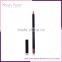 Cosmetics Makeup Pen Waterproof Lip liner/eyeliner/eyebrow pencil with custom logo