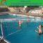 best quality funny inflatable water volleyball set/PVC inflatable water volleyball stand set with net