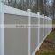 Custom height and colors Commercial WPC material fence panels