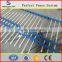 3-rail steel ornamental garden borded fence