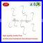 custom meat hook refrigerator truck Double Stainless Steel Trolley Hooks