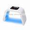 2017 Hot sale 4 color omega led light face mask light acne skin care PDT led light