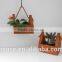 Geometric Wooden Planter - Modern Hanging Planter - Modern Hanging Planter