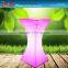glowing LED bar table/ light up cocktail table/illuminated led bar table