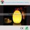 pe plastic decorative night stand wireless remote control led lamp