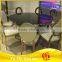 Foshan furniture market modern stainless steel chair for wedding
