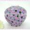 Elegant Beautiful Purple Home Decoration Handmade Mosaic Florist Glass Vase