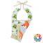 Double side designs print tassel baby bandana bib