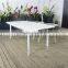 Fashion design garden used outdoor dining table set with rattan chairs