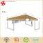Modern Solid Wood L-shaped Executive Table Office Furniture Desk