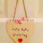 Wood Love Wall Hanging Plaque Handcrafted