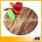 New Style Acacia Wood Round Shape Cutting Board