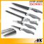 Good Quality 5 pcs Non-Stick Chef Knife Set