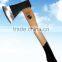 Forged carbon steel hand felling axe/Cutting tree axe