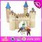 2016 New fashion children wooden fairy castle toy W06A095